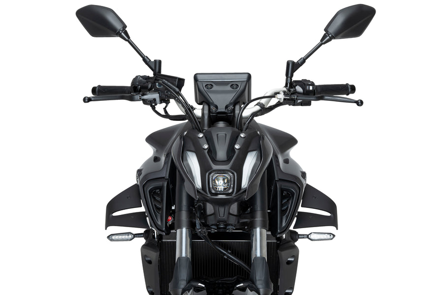 YAMAHA MT-07 PURE [2024] – D12 Spoiler – Mattschwarz