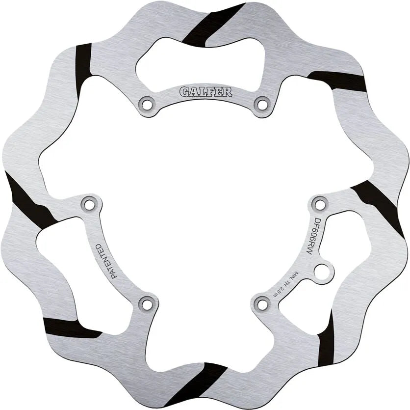 Husqvarna WR 450 [1971-1975] - BRAKE DISC FIXED WAVE GROOVED OVERSIZE – Picture 1