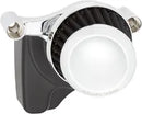 Harley-Davidson XL 883 L Sportster SuperLow [2020] - Mini Teardrop Stealth Luftfilter-Kit – Oberfläche: Silber – Bild 12