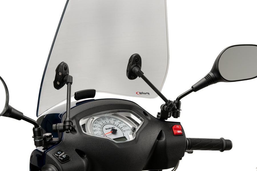 SUZUKI ADDRESS 125I E5 [2025] – Rollerscheibe Trafic – Transparent