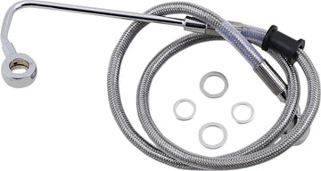 harley davidson fxsb [DRAG SPECIALTIES] – Edelstahl Bremsleitungs-Kit - 0