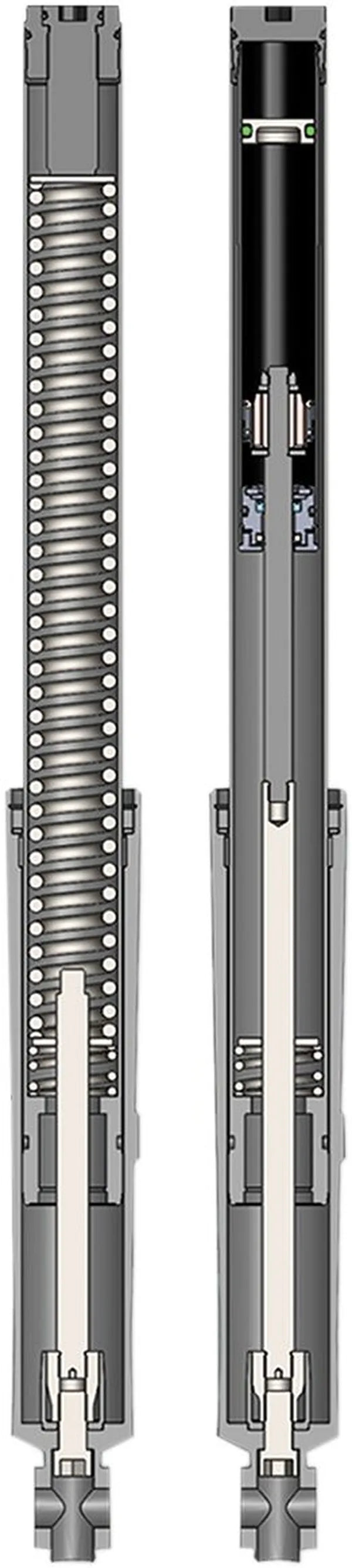 Harley Davidson Flhr [PROGRESSIVE SUSPENSION] – Monotube Cartridge Gabel-Kit