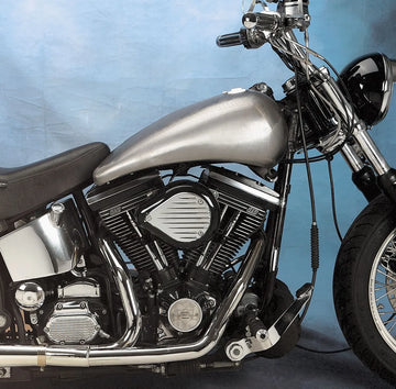 Harley Davidson FXSTS [DRAG SPECIALTIES] – Set serbatoio piatto in due pezzi, esteso da 2". - 0