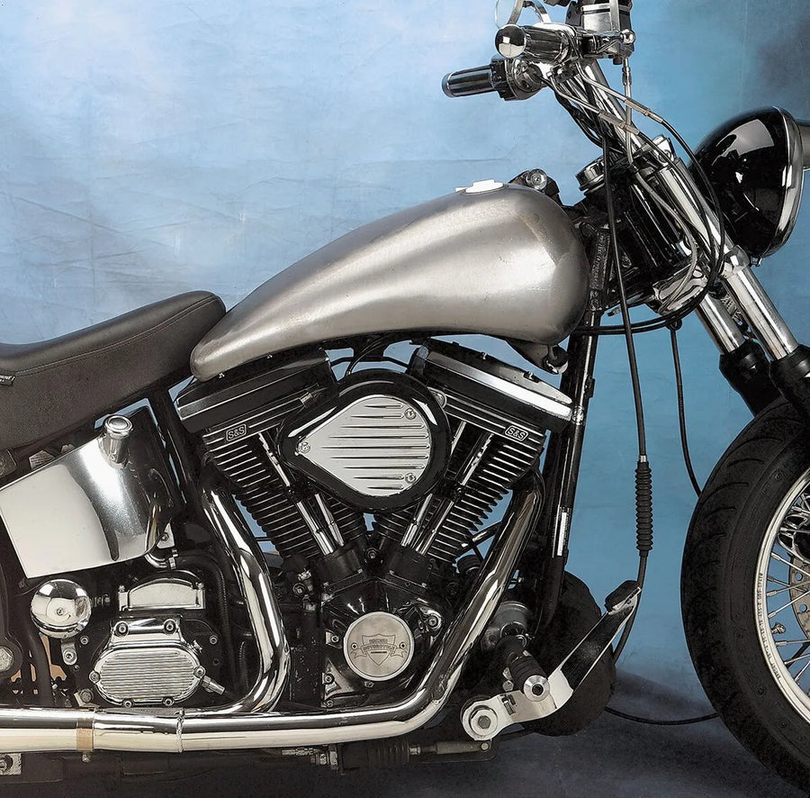 harley davidson fxsts [DRAG SPECIALTIES] – 2" verlängertes, zweiteiliges Flatside Tank-Set