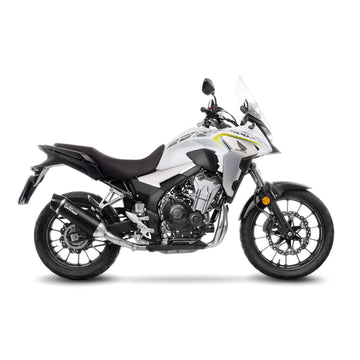 honda cb 500 [LEOVINCE] – Silenziatore posteriore Nero - acciaio inossidabile - 0