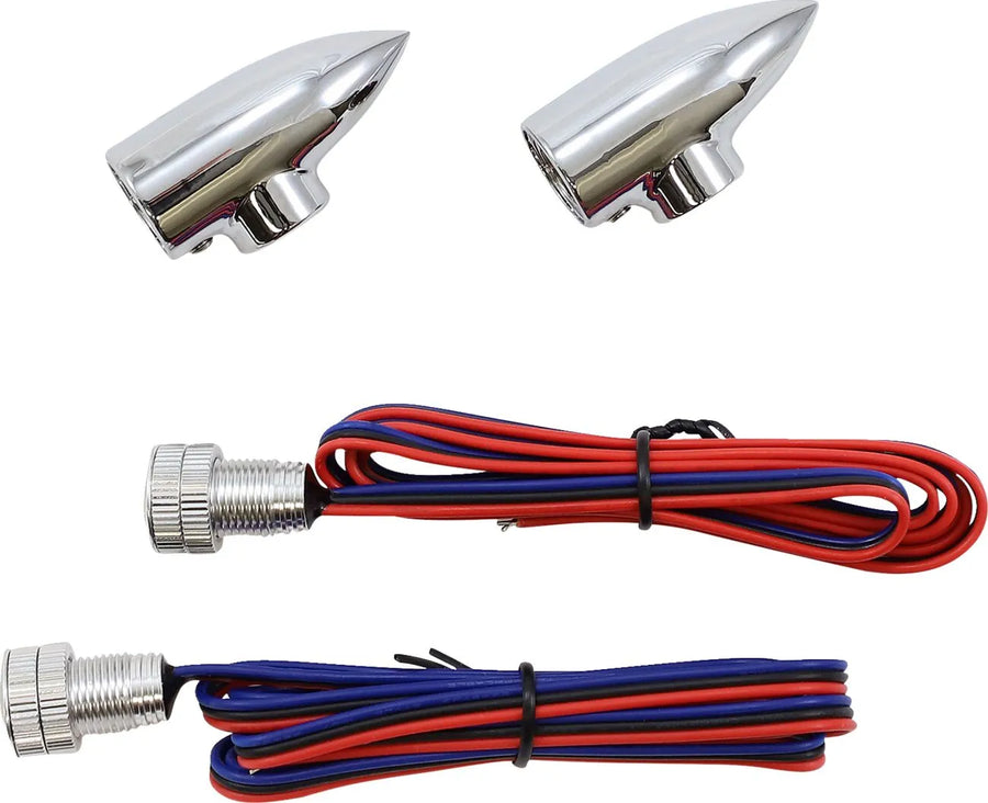 Harley Davidson flfb [PAUL YAFFE BAGGER NATION] – Luce di guida/indicatore LED Lightning Bullet