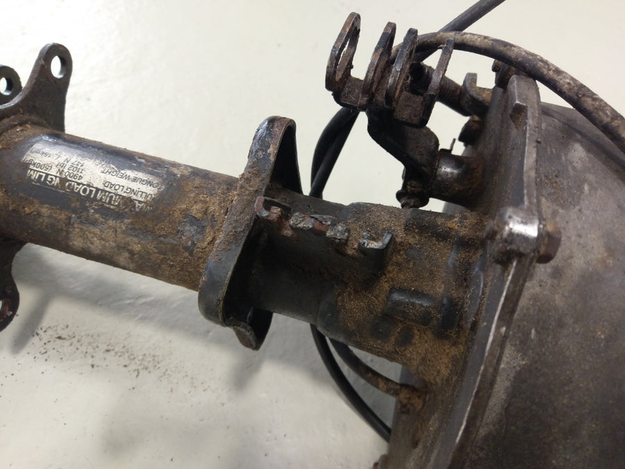 Yamaha Kodiak 400 5Y4 [2004] - Hinterachse komplett mit Differential