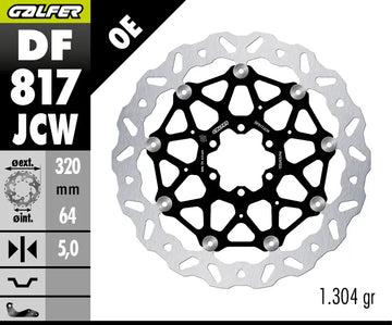 Moto Guzzi MGX-21 1400 Flying Fortress [2020] - BRAKE DISC FLOATECH WAVE – Image 2