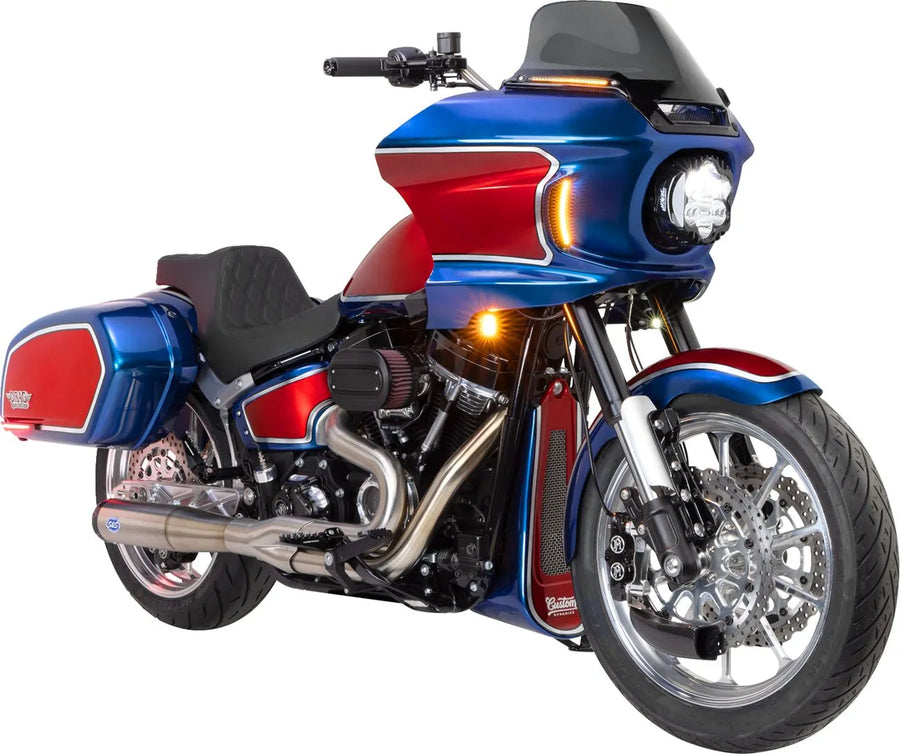 Harley Davidson fxlrs [CUSTOM CYCLE ENGINEERING] - Steli forcella upside down da 43mm