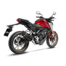 honda cb 125 [LEOVINCE] – LV One Evo Black Edition Komplettauspuffanlage-2