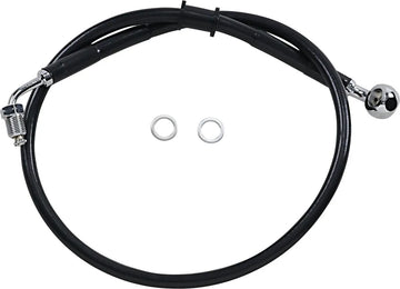 Harley Davidson flfb [DRAG SPECIALTIES] – Tubazione freno estesa in acciaio inossidabile