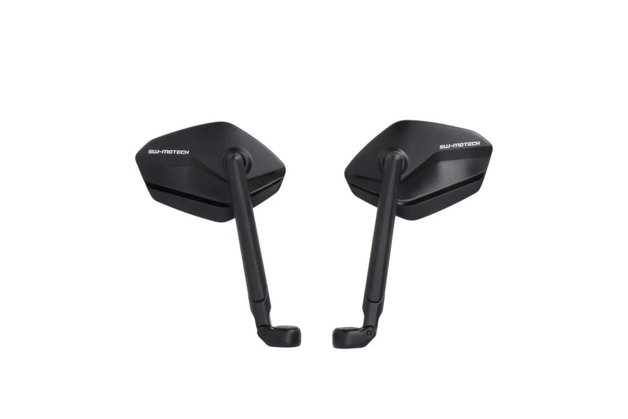 aprilia smv 1200 dorsoduro [SW-MOTECH] – Sport Spiegel-Set, kurzer Spiegelarm