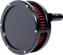 Harley-Davidson FXR 1340 Super Glide [1994] - BA Luftfilterkit – Oberfläche: Verchromt, Rot – Bild 5