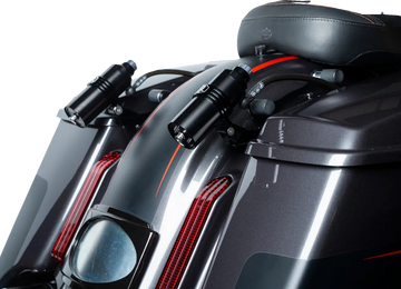 Harley-Davidson FLHXSE 1977 Street Glide CVO 121 [2024-2025] - REVO ARC Billet Remote Reservoir Outer Mounts - Image 2