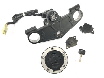 Triumph Daytona 900 T300 [1993] - Set di blocco con bridge fork sul blocco del serbatoio del serbatoio superiore - 0