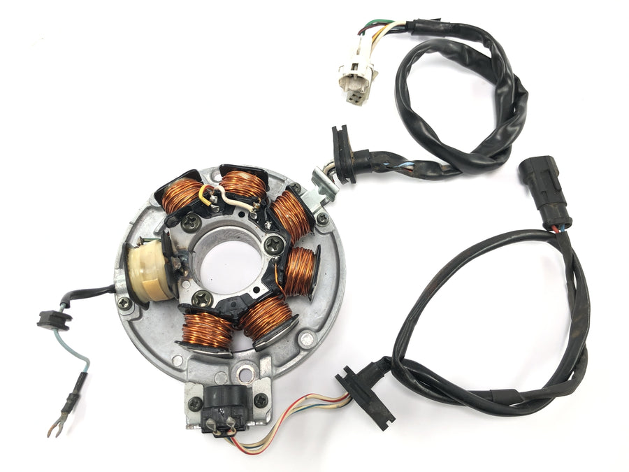 Yamaha DT 125 R DE03 [2000] - Lichtmaschine Stator Zündgrundplatte