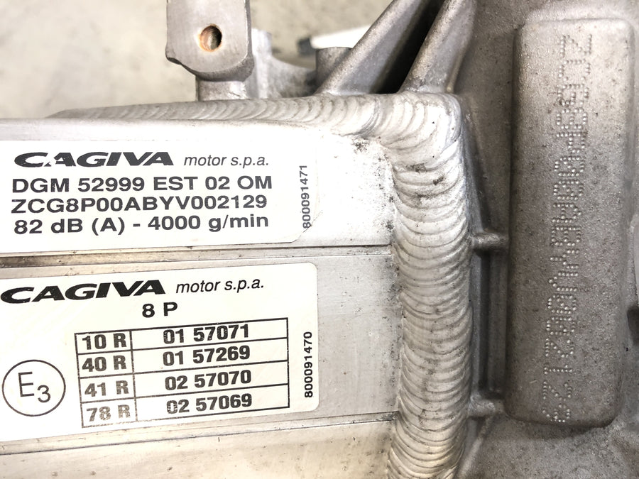 Cagiva Mito 125 EVO 8P [2000] - Rahmen 22KW - Ständeraufnahme gebrochen