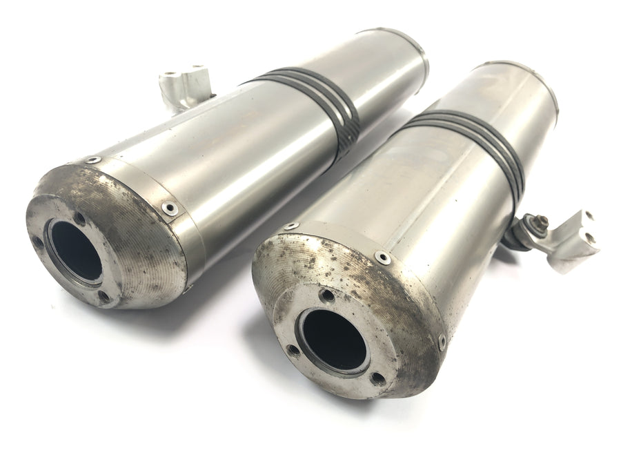 KTM 950 Adventure LC8 [2004] - Schalldämpfer Akrapovic Auspuff Endschalldämpfer Paar