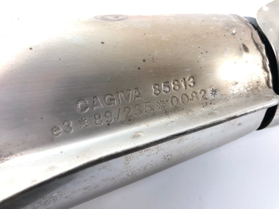 Cagiva Planet 125 [1998] - Auspuffanlage Endschalldämpfer Krümmer Auspufftopf komplett