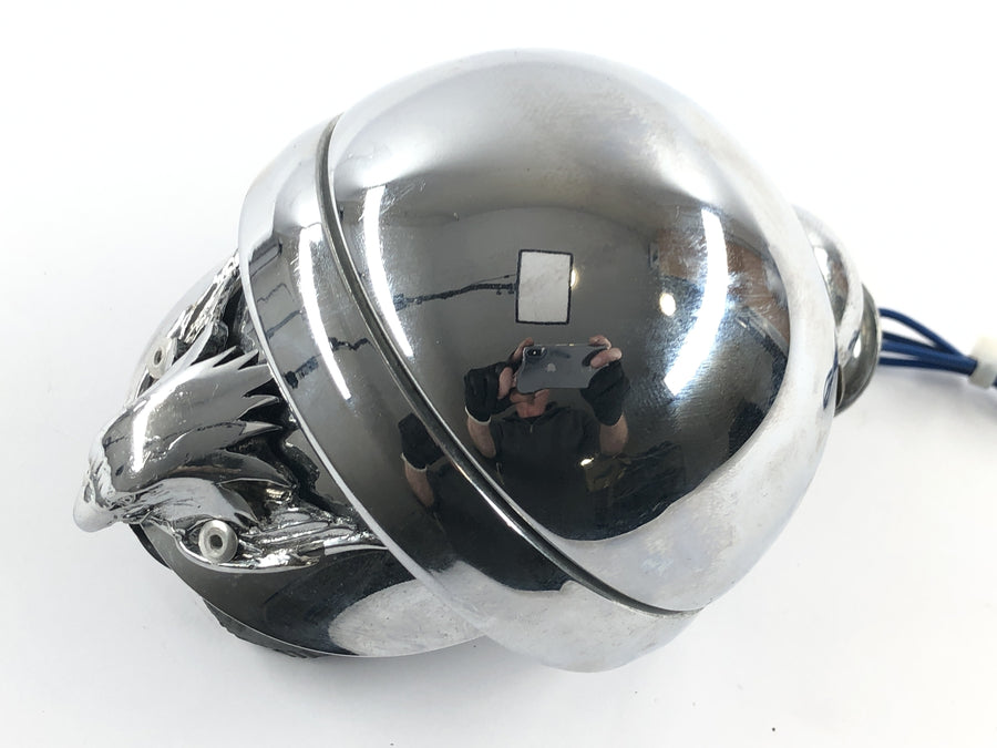 Suzuki Intruder VL 1500 AL [2000] - Faro aggiuntivo faro anteriore lampada cromata