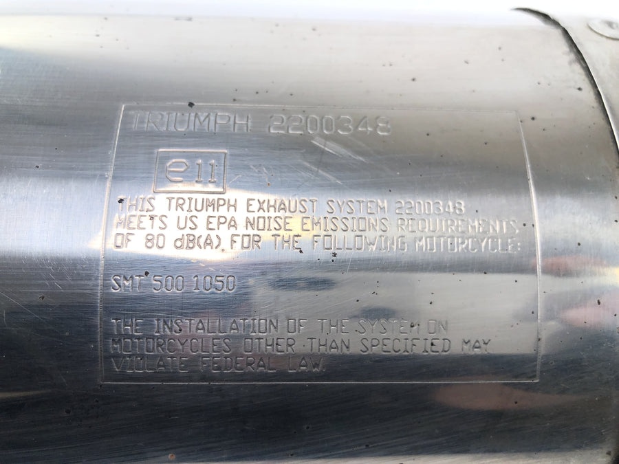 Triumph Speed Triple 1050 515NJ [2007] - Auspuffschalldämpfer Endschalldämpfer rechts