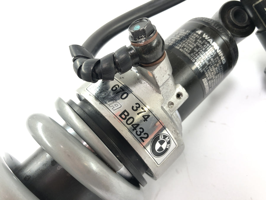 BMW R 1200 ST R1ST [2006] - Spring shock absorber at the rear.