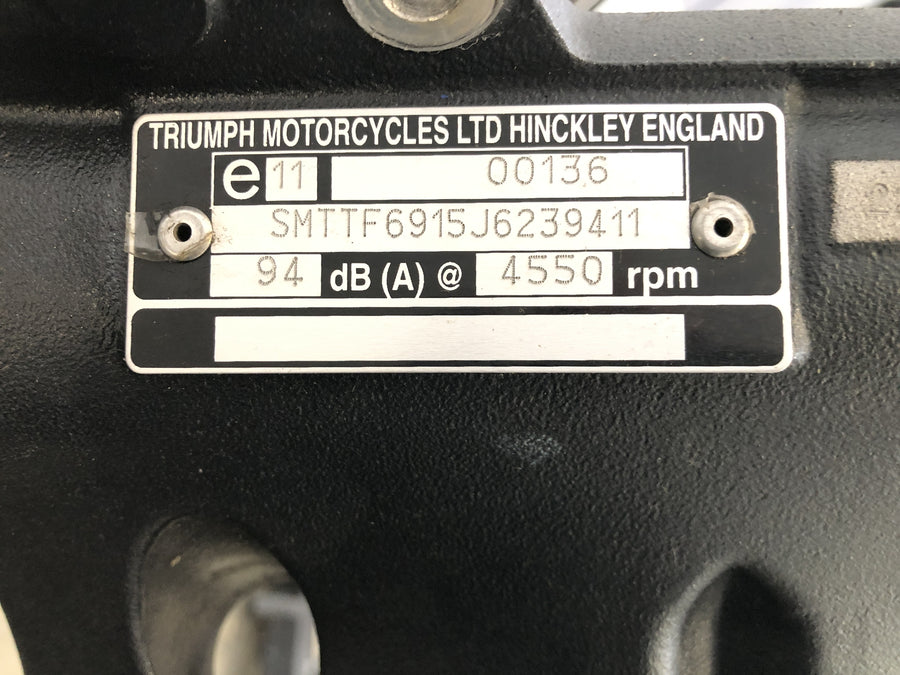 Triumph Sprint ST 1050 [2005] - Frame con documenti