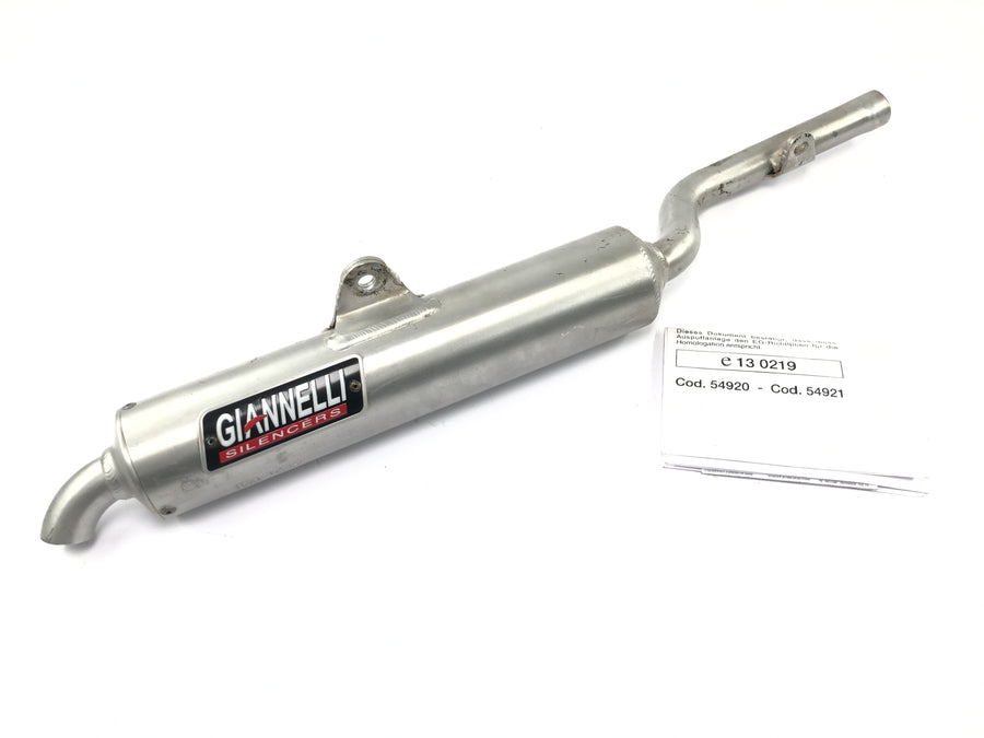 Sachs ZX 125 [1998] - exhaust silencer rear silencer Giannelli silencer