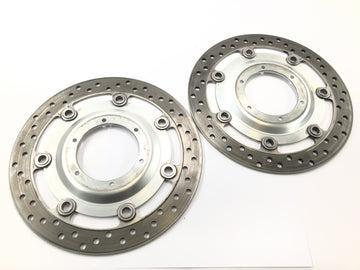 Honda VTX 1800 SC46 [2004] - set dischi freno anteriori coppia dischi freno anteriori forati - 0