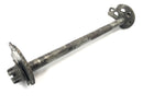 Yamaha XT 600 Z Ténéré 1vj [1986] - rear wheel axle of the lip axle axis with the back with chain tensioner-2