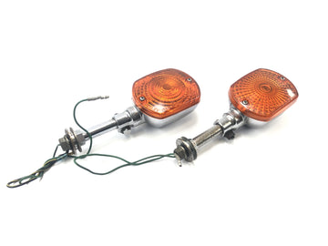 Kawasaki Z 1100 KZZ10A [1984] - Torn Signal Blinker Lights nella coppia del set anteriore - 0