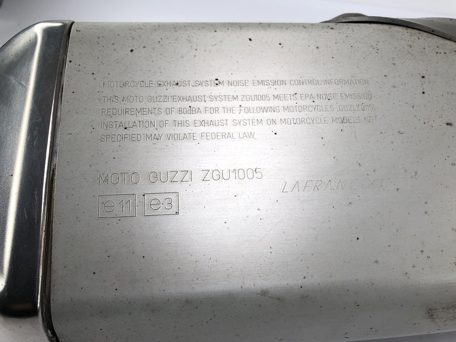 Moto Guzzi Stelvio 1200 4V [2009] - Auspuff Schalldämpfer Abgasanlage Endrohr