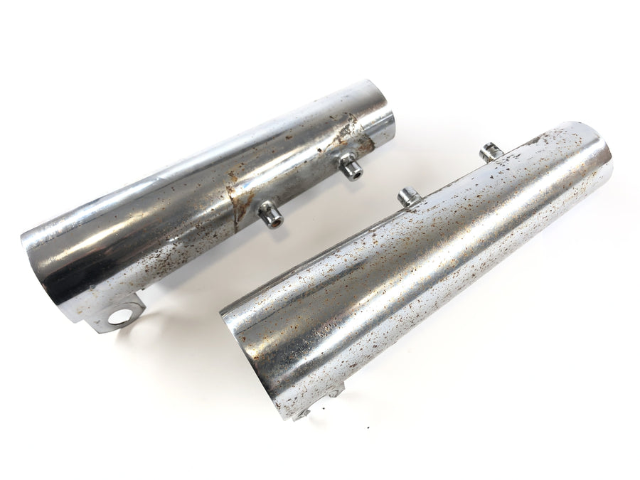 Triumph Bonneville T140V [1976] - fork cladding aperated fork