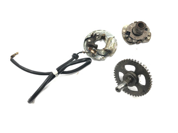 Yamaha XT 500 1U6 [1981] - Regolazione accensione regolatore centrifugo interruttore contatto accensione - 0