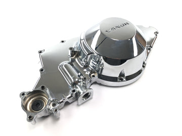 Honda VTX 1800 SC46 [2004] - Coperchio alternatore coperchio motore sinistro Coperchio Lima cromato - 0
