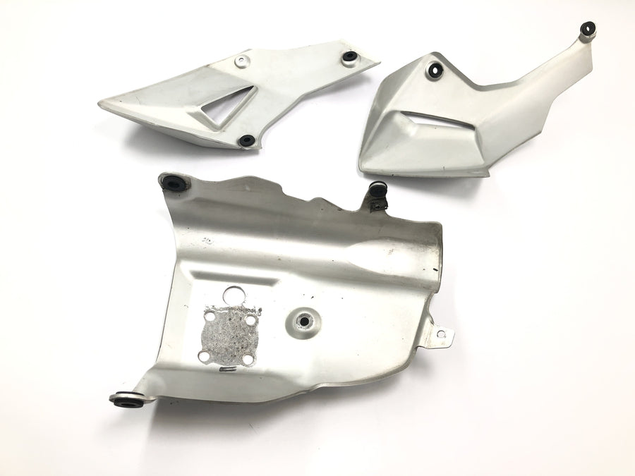 Ducati Multistrada 1200 S Touring [2009] - Set protezione motore antincastro in alluminio