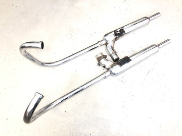 Kawasaki W 650 EJ650A [1999] - Auspuffanlage Endtopf Krümmer Abgasanlage links und rechts