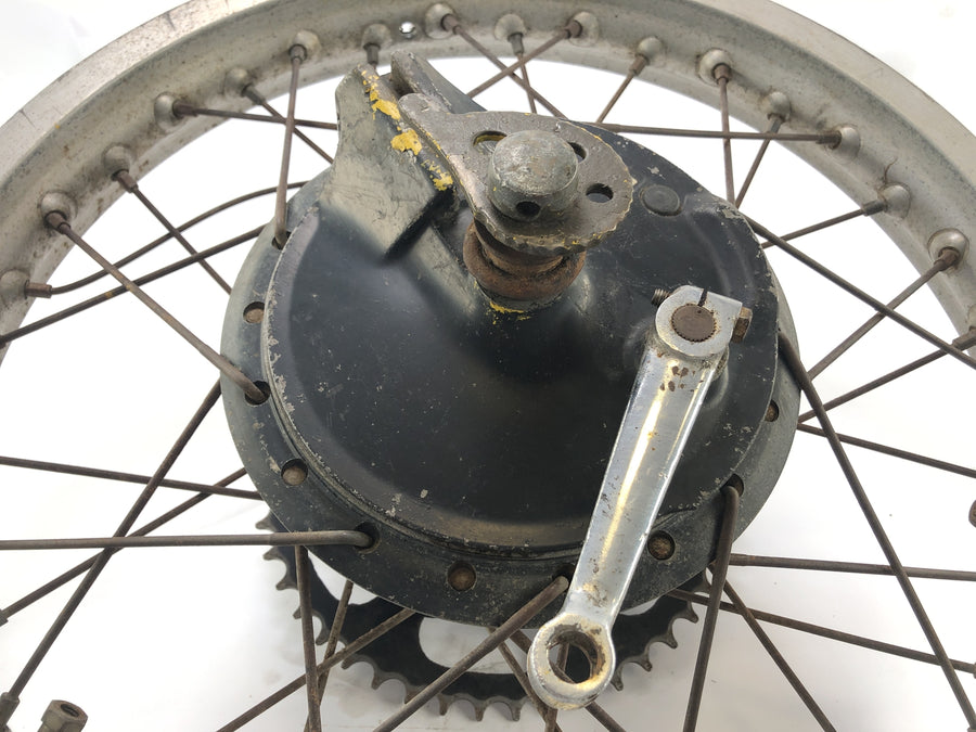 Yamaha XT 500 1U6 [1981] - Hinterradfelge mit Bremstrommel