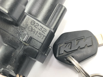 KTM RC 125 [2016] - Kit serratura centralina ECU tappo serbatoio blocchetto accensione con set chiavi a scheda codice - 0