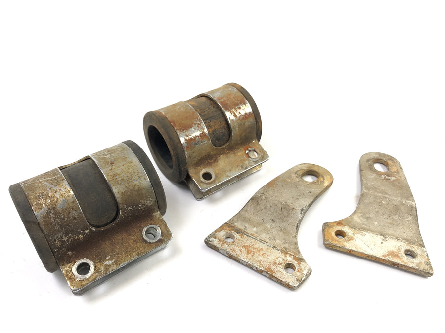 Yamaha XT 500 1U6 [1981] - Set del supporto della lampada di registrazione dei fari