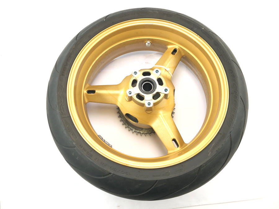 Suzuki GSX R 1000 WVBZ K3 [2003] - Hinterrad Felge Rad 6.00 x 17" Gold