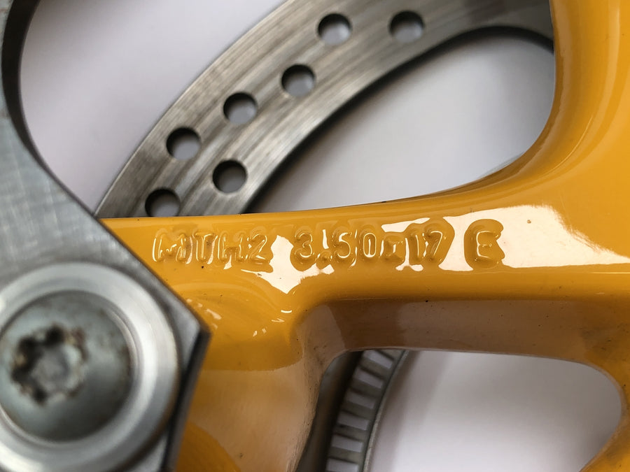 BMW R 1100 S R2S [2000] - Vorderrad Komplettrad Felge 3.50 x 17" Bremsscheiben ABS Sensorring