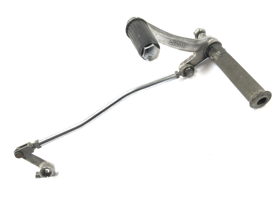 Ducati SL 600 Pantah [1982] - Rider footrests with gearshift and brake lever