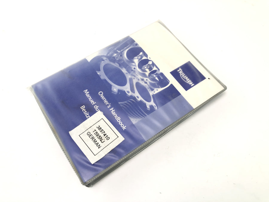 Triumph Speed Triple 1050 515NJ [2007] - Manuale d'uso Manuale Manuale