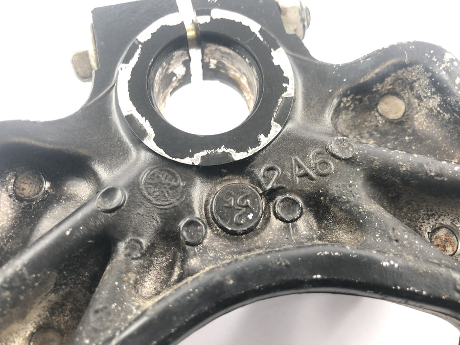 Yamaha DT 175 2K4 [1982] - Gabelbrücke oberen Gabelklemmung Lenkkopfbrücke