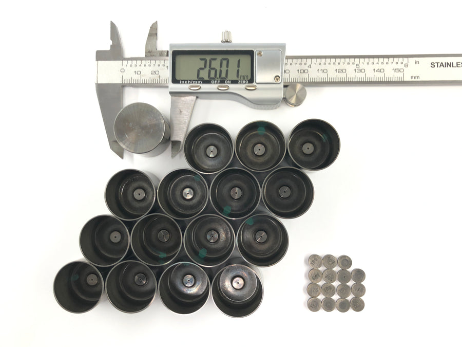 Honda VFR 800 FI RC46 [1999] - Ventilstößel Tassenstößel Shim Kit Ventilshim Satz