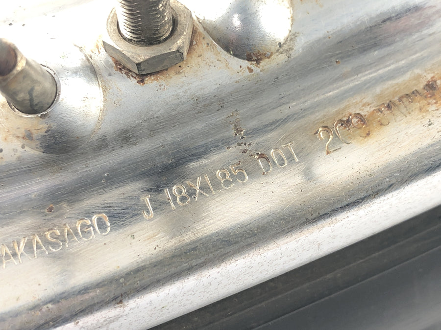 Yamaha DT 175 2K4 [1982] - Cerchio ruota posteriore 1,85 x 18" ruota a raggi