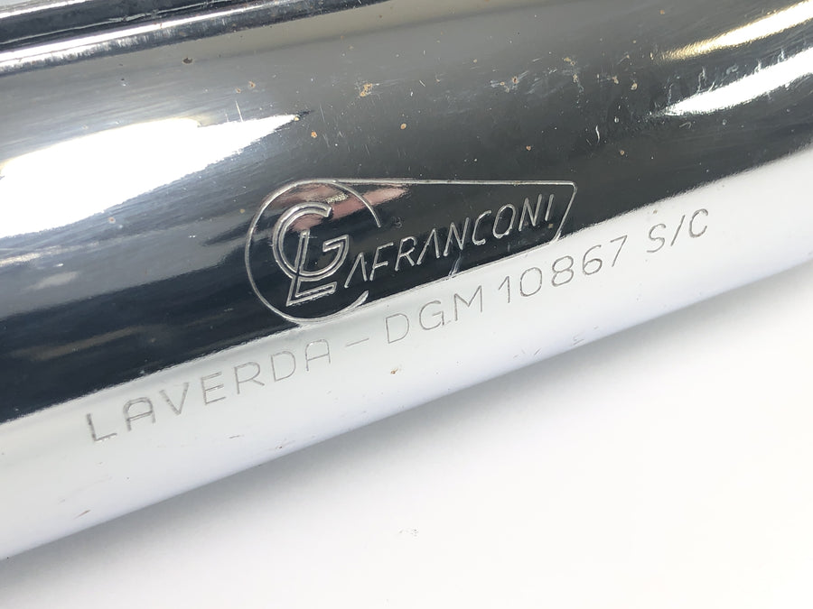 Laverda 1000 [1978] - Coppia silenziatori di scarico posteriori cromati