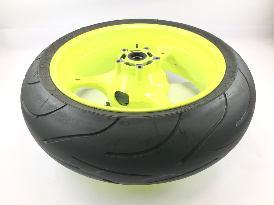 Suzuki GSX R 1000 WVB6 K6 [2006] - Hinterrad Rad Felge neon gelb 6.00 x 17"