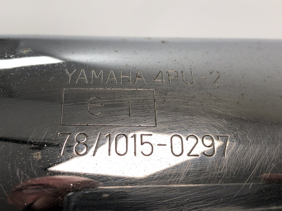 Yamaha XJR 1200 4PU [1996] - Auspuff Schalldämpfer Endtopf Auspufftopf Chrom rechts